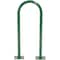 Global Industrial U-Rack Bike Rack, Green, Flange Mount, 2-Bike Capacity 442804MGN - alternate 3